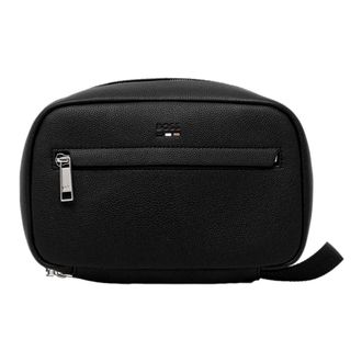 HUGO BOSS Ray Travel Washbag 50548020 - unisex - Tassen - Zwart - Maat: ONE Size Polyamide