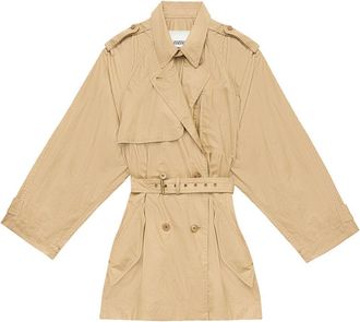 Isabel Marant Trench Franny - Toni neutri