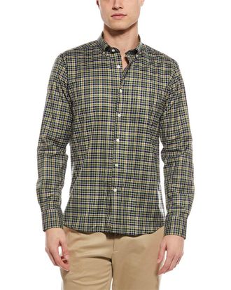 Scott Barber Prep Twill Check Shirt