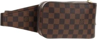 Louis Vuitton Pre-owned Belt Bags, female, Brown, Size: ONE SIZE Pre-owned Canvas Belt Bag