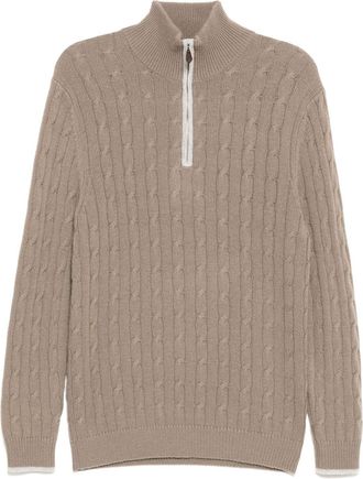 N.Peal Albemarle jumper - Brown