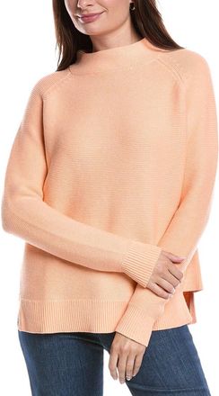 Forté Cashmere Garter Funnel Neck Sweater