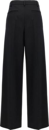 Valentino Garavani Womens Black Virgin Wool Dress Pants
