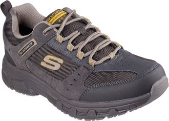 Skechers Mens Oak Canyon Rydell Trekking Low Cut Shoes, Stone Suede/Synthetic/Brown Trim, 10 UK