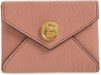 Chloé Envelope Card Holder in Nougat at Nordstrom