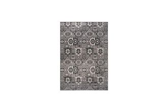 White Label Alfombra en tejido gris 170x240