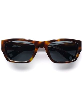 Jacquemus Occhiali da sole Les Lunettes Meridiano - Marrone