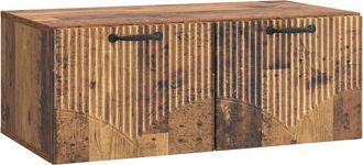 vidaXL Mueble Para Tv De Pared Madera Envejecida 78,5 X 41 X 30 Cm Vidaxl