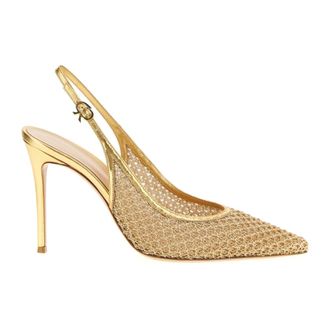 Gianvito Rossi Dames, Schoenen, Geel, Maat: 41 EU Leer