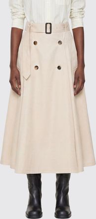 Burberry Gonna midi in cotone