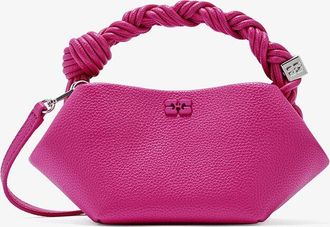 Ganni Pink Mini Bou Bag in