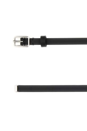 Givenchy Womens Black Leather Belt Cinture