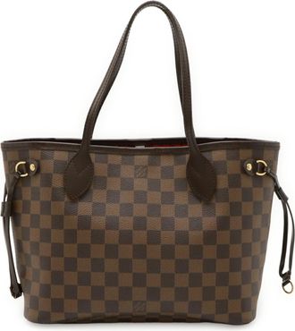 Louis Vuitton Damier Brown Pvc Handbag Shoulder Bag Tote Bag (Pre-Owned)