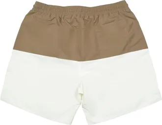 Brunello Cucinelli Two-Tone Colorblock Swim Shorts - Brown