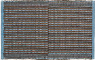 HAY Tapis Fussmatte, kastanie / blau