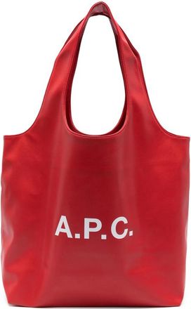 A.P.C. A. p.c. Logo-print Tote Bag