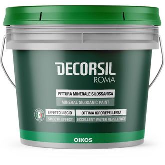 Oikos Pittura silossanica Oikos Decorsil Roma bianca lt. 4
