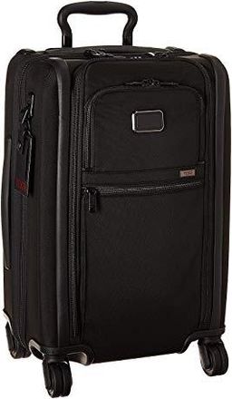 Tumi Alpha 3 International Expandable 4 Wheeled Carry-On Luggage Black 1, Ballistic Nylon