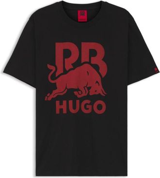 HUGO BOSS x RB cotton T-shirt with bull motif