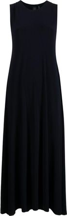 Norma Kamali Womens Sleeveless Long Dress