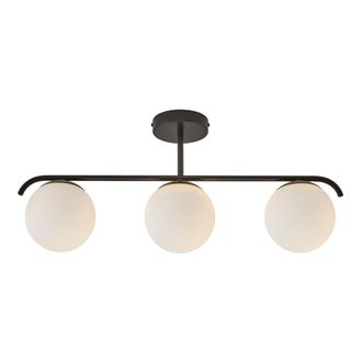 Nordlux Modern Indoor Ceiling Light Black Glass E14 Hand Blown Glass - Mains Powered, IP20