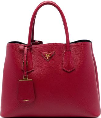 Prada Pre-owned Prada Medium Saffiano Cuir Double Satchel Ladies NI8AZXD0T6IP2VUG