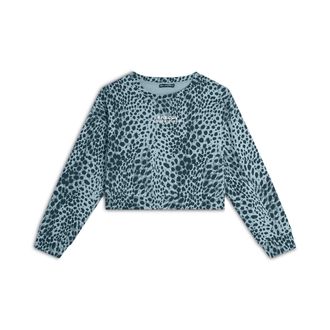 Freddy Felpa cropped comfort fit animalier