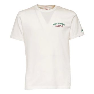 MC2 Saint Barth T-Shirts, male, White, Size: XL T-Shirts