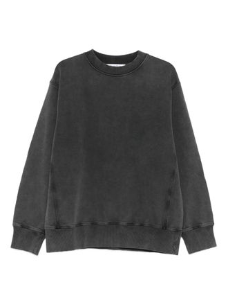 Études Studio star-print crew neck sweatshirt - Black