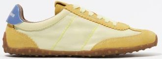 Bimba & Lola Suede Nylon 13 29 Sneaker in Yellow at Nordstrom, Size 39