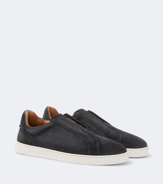 Magnanni Kona Slip suede sneakers