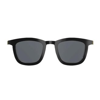 Lindberg Black 85097 Acetate-Blend Square Sunglasses