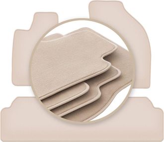 OEM Alfombrillas Beige Premium Para Lexus Rx Iii Hybrid Suv 2008-2015