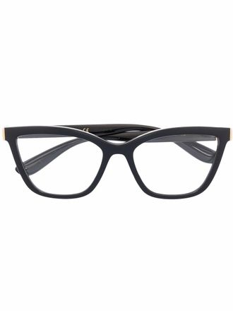 Dolce & Gabbana Eyewear Occhiali cat-eye - Nero