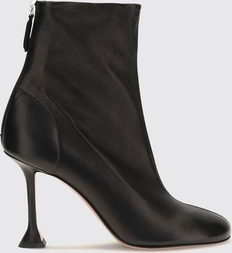 Amina Muaddi Boots Woman color Black