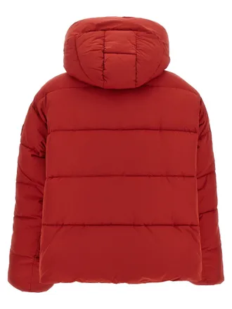 Pinko Quilted Down Down Jacket - Red