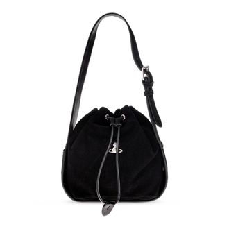 Vivienne Westwood Stacey Bucket Bag - - Bags - Donna - Nero - ONE SIZE