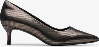 Clarks Zarey Court Metallic
