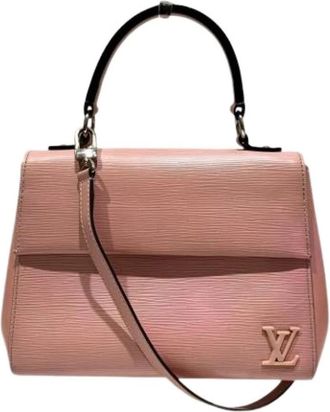 Louis Vuitton Pre-owned Handbag - Dames - Vintage Handtas - Roze - ONE Size - Leer - Vintage