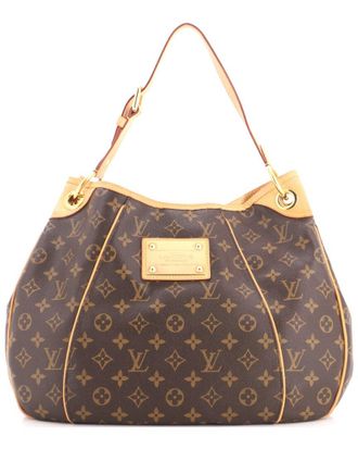 Louis Vuitton Brown Monogram Canvas Galliera Pm (Authentic Pre-Loved)