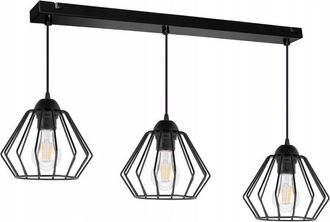 OEM L&aacute;mpara De Techo Colgante Led Edison Diamond Loft E27