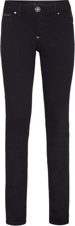 Philipp Plein Skinny Jeggings - Dames - Skinny Jeans - Zwart - W26 - Denim - Jeans