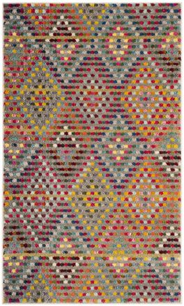 Safavieh Alfombra multicolore/beige 122 x 170 cm