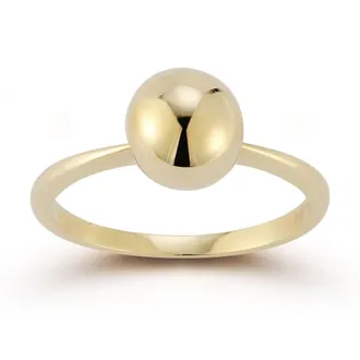 Ember Fine Jewelry 14K Gold Ball Ring