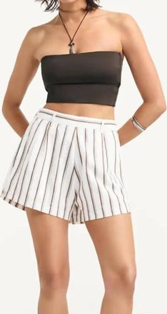 Vitamin A Getaway Short In Earth Stripe