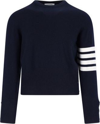 Thom Browne 4-bar Crop Sweater