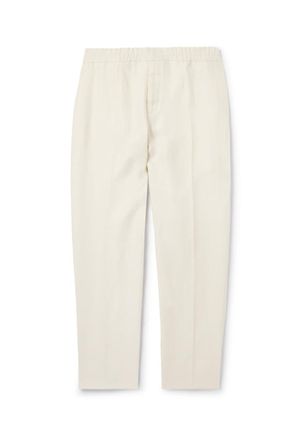 Ermenegildo Zegna Tapered Oasi Linen Trousers