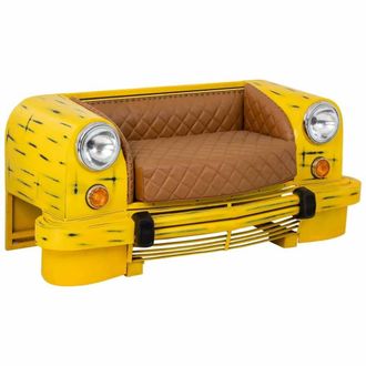 Wanderlust Deco Sofa coche amarillo 154x76x70