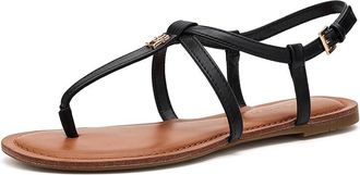 Tommy Hilfiger Lohian Womens Sandals Black : 8.5 M, Synthetic