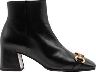 Mara Bini Schoenen, Dames, Zwart, 37 1/2 EU, Heeled Boots